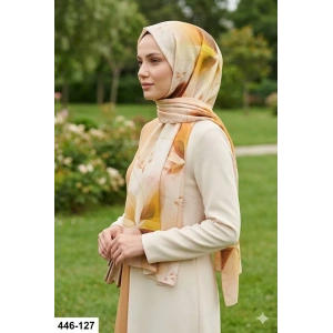 Buqle Dijital Desenli Soft Şal 446-127