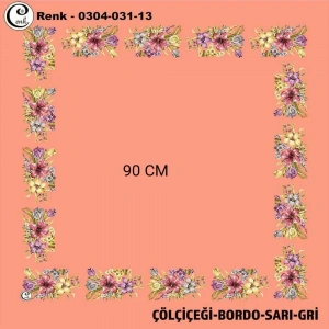 Cenk 90 CM İçi Boş Oyalık Yazma 031-13