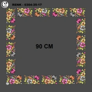 Cenk 90 CM İçi Boş Oyalık Yazma 035-17