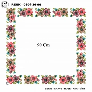 Cenk 90 CM İçi Boş Oyalık Yazma 036-06