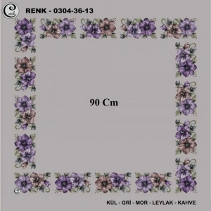 Cenk 90 CM İçi Boş Oyalık Yazma 036-13