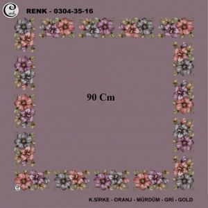 Cenk 90 CM İçi Boş Oyalık Yazma 036-16