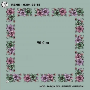 Cenk 90 CM İçi Boş Oyalık Yazma 036-18