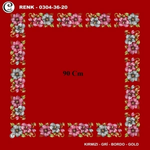 Cenk 90 CM İçi Boş Oyalık Yazma 036-20