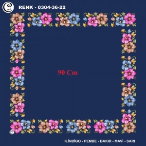 Cenk 90 CM İçi Boş Oyalık Yazma 036-22