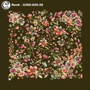 Cenk Desenli Oyalık Yazma 650-26