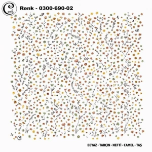 Cenk Desenli Oyalık Yazma 690-02