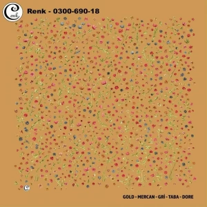Cenk Desenli Oyalık Yazma 690-18