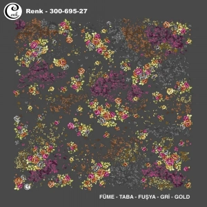 Cenk Desenli Oyalık Yazma 695-27