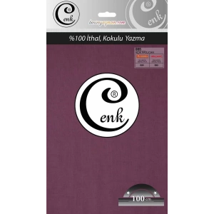 Cenk düz renk oyalık yazma (açık patlıcan) cenk-duz-085