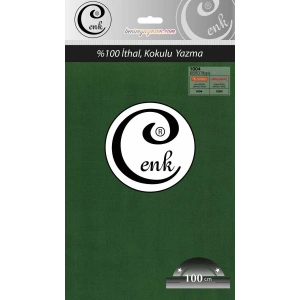 Cenk Düz Renk Oyalık Yazma (koyu yeşil) cenk-duz-1004