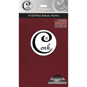 Cenk Düz Renk Oyalık Yazma (marsala) cenk-duz-027