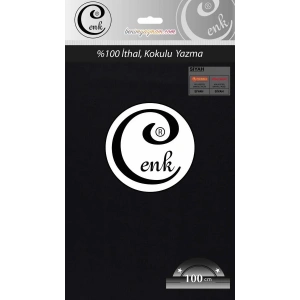 Cenk Düz Renk Oyalık Yazma (siyah) cenk-duz-999