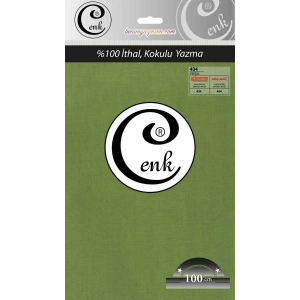 Cenk Düz Renk Oyalık Yazma (yeşil) cenk-duz-434