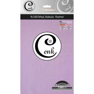 Cenk Düz Renk Poşetli Oyalık Yazma (Açık Leylak) cenk-duz-554