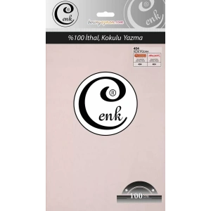 Cenk Düz Renk Poşetli Oyalık Yazma (açık pudra) cenk-duz-404
