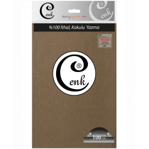 Cenk Düz Renk Poşetli Oyalık Yazma (deve tüyü) cenk-duz-054