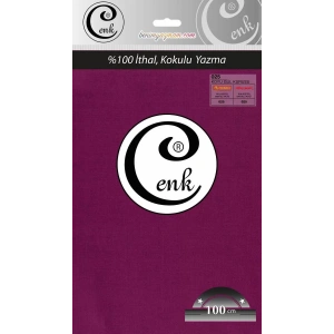 Cenk Düz Renk Poşetli Oyalık Yazma (Koyu Gül Kurusu) cenk-duz-025