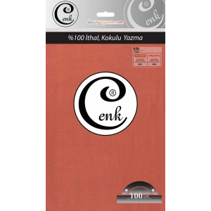 Cenk Düz Renk Poşetli Oyalık Yazma (Taba) cenk-duz-639
