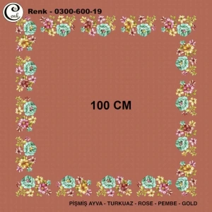 Cenk İçi Boş Oyalık Yazma (100 Cm) 600-19