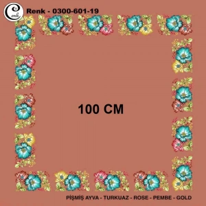 Cenk İçi Boş Oyalık Yazma (100 Cm) 601-19