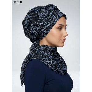 Dolce Cool Desenli Dimi Pamuk Eşarp 1016-111