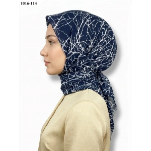 Dolce Cool Desenli Dimi Pamuk Eşarp 1016-114