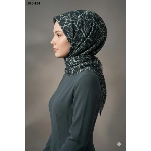 Dolce Cool Desenli Dimi Pamuk Eşarp 1016-124