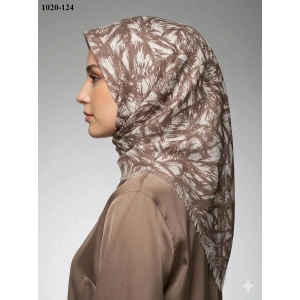 Dolce Cool Desenli Dimi Pamuk Eşarp 1020-124