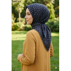 Dolce Cool Desenli Dimi Pamuk Eşarp 1082-111