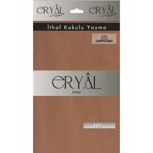 Eryal İpek Düz Renk Poşetli Oyalık Yazma 426 Cappucino