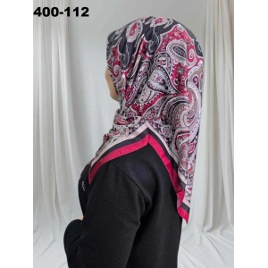 Eylül İpek Etnik Desen Soft Eşarp 400-112