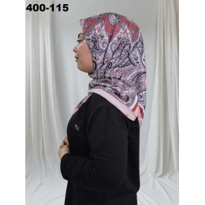 Eylül İpek Etnik Desen Soft Eşarp 400-115