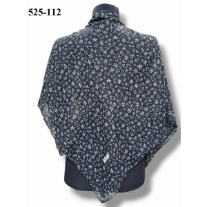 Huzurlu İpek Polyester Dikişli Yazma 525-112