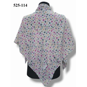 Huzurlu İpek Polyester Dikişli Yazma 525-114