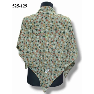 Huzurlu İpek Polyester Dikişli Yazma 525-129