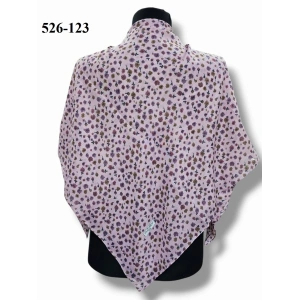 Huzurlu İpek Polyester Dikişli Yazma 526-123