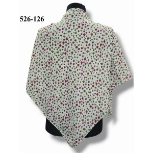 Huzurlu İpek Polyester Dikişli Yazma 526-126