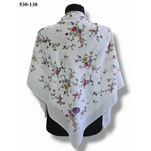 Huzurlu İpek Polyester Oyalık Yazma 530-130