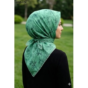 Locella Soft Pamuk Eşarp (Elma Yeşili) 1095-124