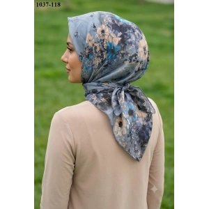 Locella Soft Pamuk Eşarp (Gri) 1037-118