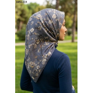 Locella Soft Pamuk Eşarp (Gri) 1051-115