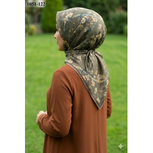 Locella Soft Pamuk Eşarp (Haki) 1051-122