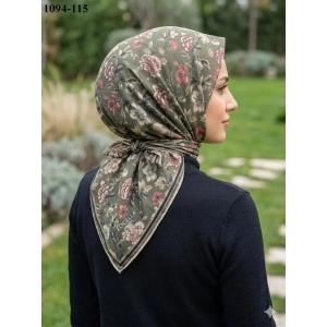 Locella Soft Pamuk Eşarp (Haki) 1094-115
