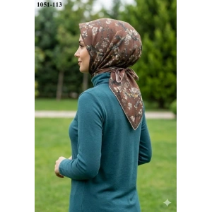 Locella Soft Pamuk Eşarp (Kızıl Kahve) 1051-113