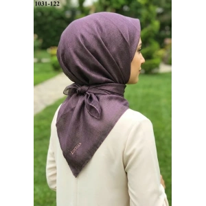 Locella Soft Pamuk Eşarp (Koyu Mürdüm) 1031-122
