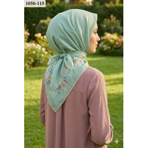 Locella Soft Pamuk Eşarp (Mint) 1050-115
