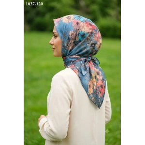 Locella Soft Pamuk Eşarp (Petrol) 1037-120