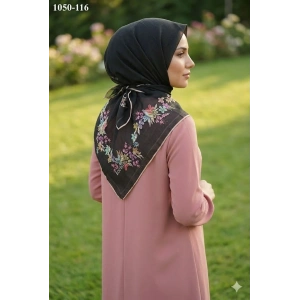 Locella Soft Pamuk Eşarp (Siyah) 1050-116