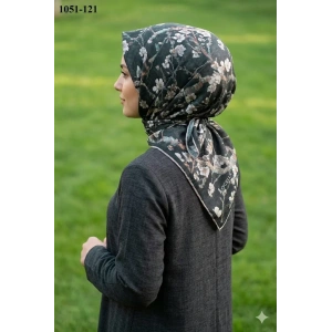 Locella Soft Pamuk Eşarp (Siyah) 1051-121